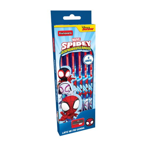 Lápiz Jumbo Pre-School Spidey x 6