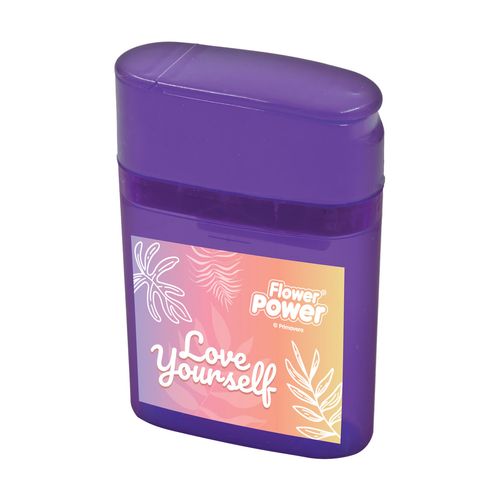 Sacapuntas Flower Power Love Yourself