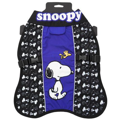 Impermeable para Mascota Snoopy y Woodstok Azul