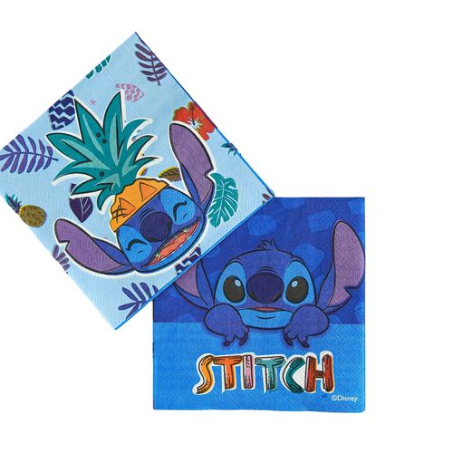 Servilletas para Fiesta Stitch Aloha Hawaii