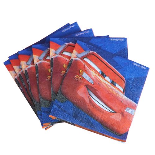 Servilletas para Fiesta Cars Rayo McQueen