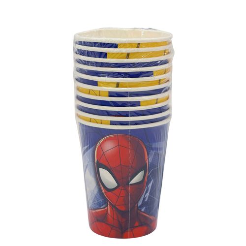 Vaso para Fiesta Spiderman in Action x 10