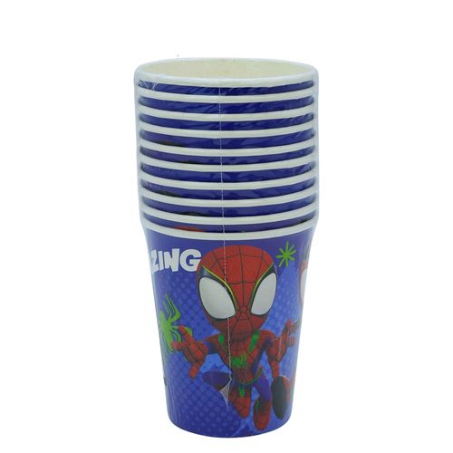 Vaso para Fiesta Spidey Team-Up x 10
