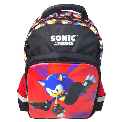 Morral Premium Mediano Sonic Prime  In action