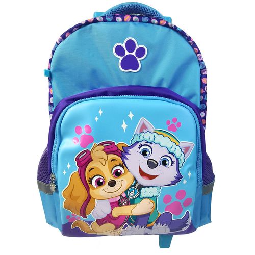 Morral Premium Con Ruedas Grande Paw Patrol Skye y Everest