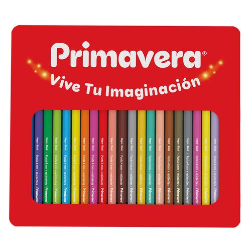 Colores Primavera Caja Metálica x 24