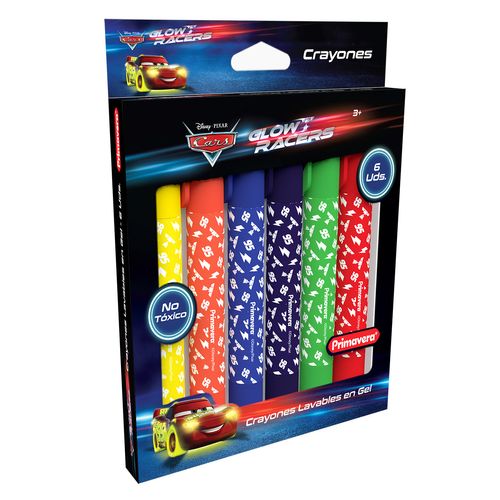Crayones Lavables Cars x 6