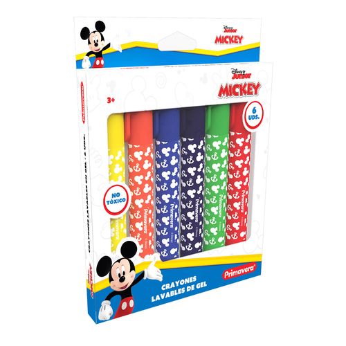 Crayones Lavables Mickey Mouse x 6
