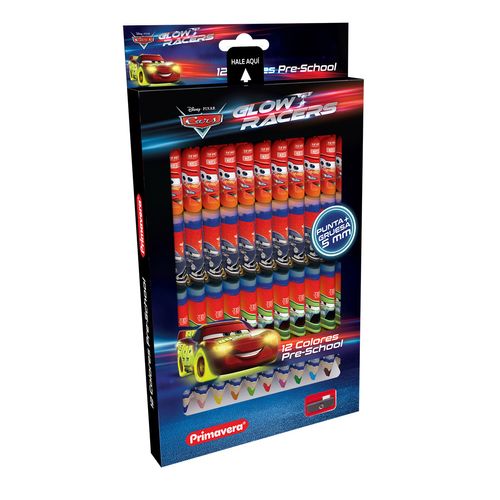 Colores Una Punta Pre-School x 12 Cars