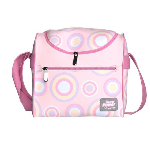 Lonchera Premium Flower Power Colored Dots