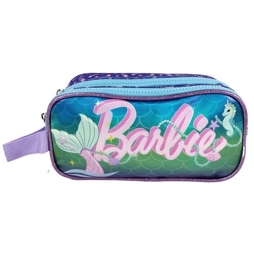 Cartuchera Premium 2 Bolsillos Barbie on The Sea