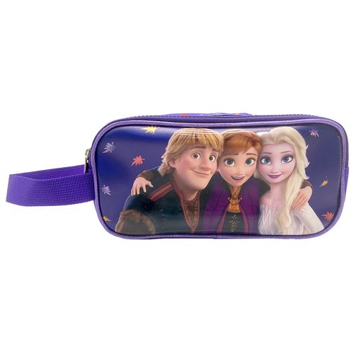 Cartuchera Premium 2 Bolsillos Frozen II Friends