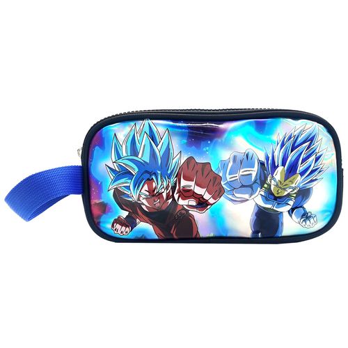 Cartuchera Premium 2 Bolsillos Dragon Ball Super Duo Super Blue