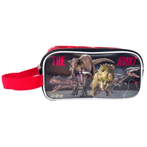 Cartuchera Premium 2 Bolsillos Jurassic World The Hund