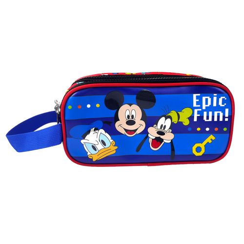 Cartuchera Premium 2 Bolsillos Mickey Epic Fun!