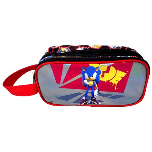 Cartuchera Premium 2 Bolsillos Sonic Power