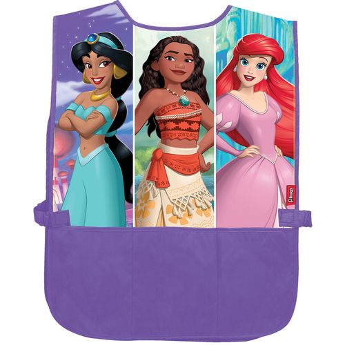 Delantal Sin mangas Princesas Jazmín,Moana & Ariel