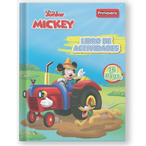 Libro de Actividades Mickey Mouse 16 pags. - En la Granja con Pluto