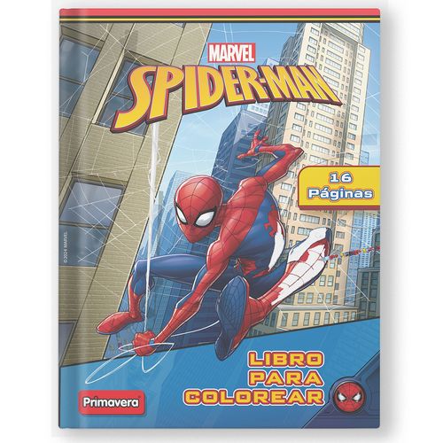 Libro para Colorear 16 pags. Spiderman - in Action