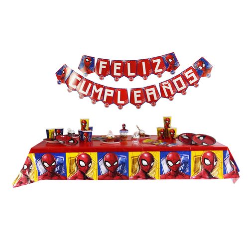 Combo Línea Fiesta Spiderman in Action