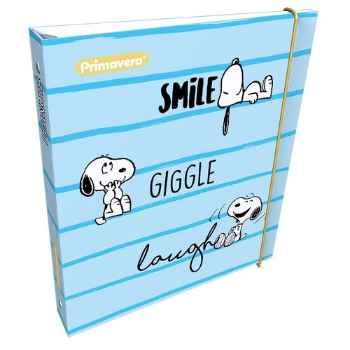 Pasta Argolla Snoopy Smile Giggle Laugh