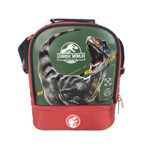 Lonchera Premium Jurassic World Rebirth Velociraptor