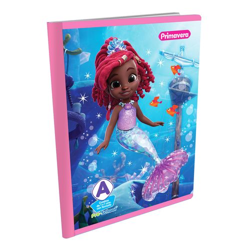 Cuaderno Cosido Pre-School A Ariel Brillos en el Mar