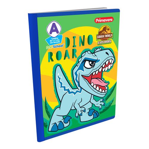 Cuaderno Cosido Pre-School A Jurassic World Dino Roar