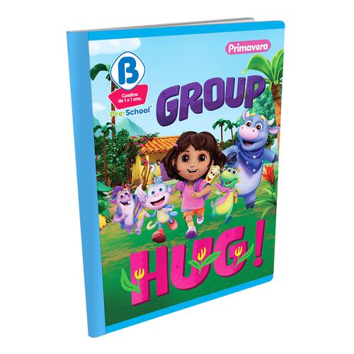 Cuaderno Cosido Pre-School B Dora Group Hug