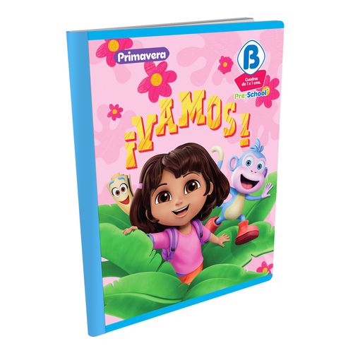Cuaderno Cosido Pre-School B Dora ¡ Vamos !