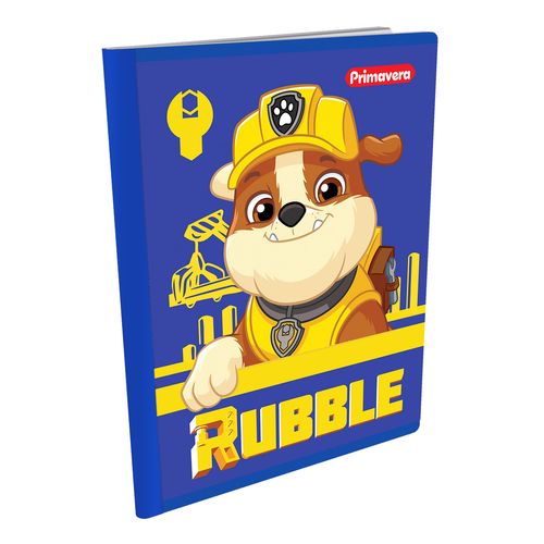 Cuaderno Cosido  Paw Patrol Niño Rubble