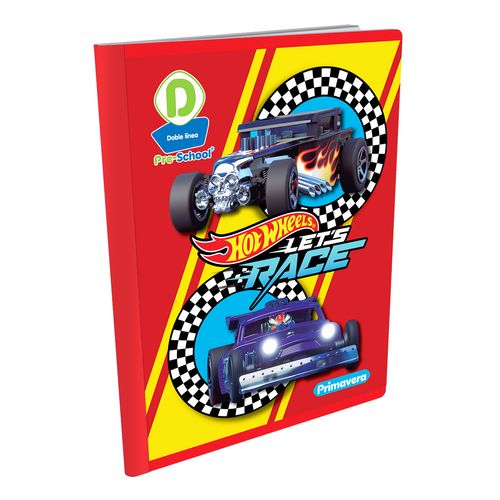 Cuaderno Cosido Pre-School D Hot Wheels Let's Race Olds cars