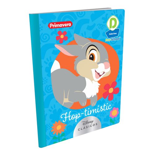 Cuaderno Cosido Pre-School D Bambi Bambi, Tambor Hop-Timistic