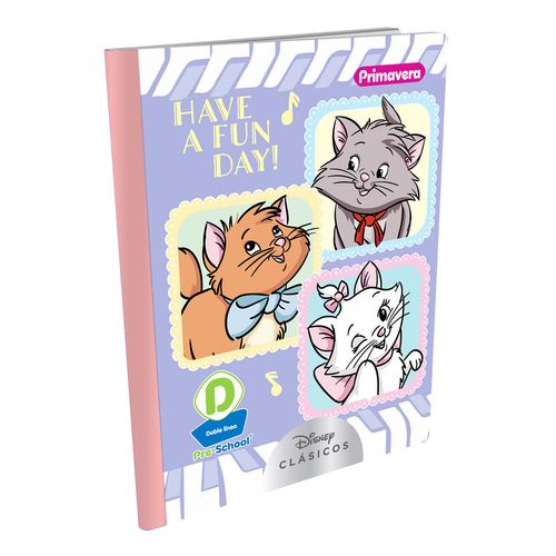 Cuaderno Cosido Pre-School D Marie Marie Have a Fun Day!