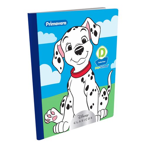 Cuaderno Cosido Pre-School D 101 Dálmatas 101 Dálmatas Pecas