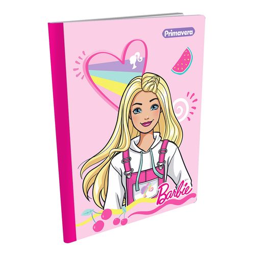 Cuaderno Cosido  Barbie Overol