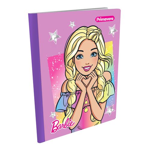Cuaderno Cosido  Barbie Brillitos