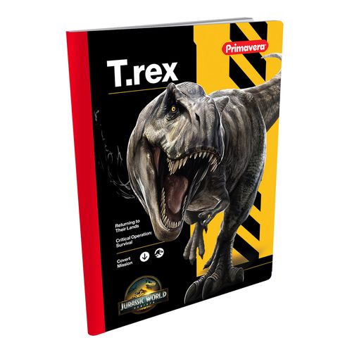 Cuaderno Cosido  Jurassic World T-Rex