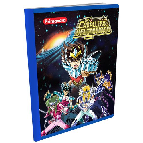 Cuaderno Cosido  Caballeros del Zodiaco Con Armaduras de Bronce