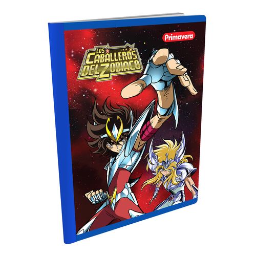 Cuaderno Cosido  Caballeros del Zodiaco Seiya de Pegaso y Hyoga de Cisne