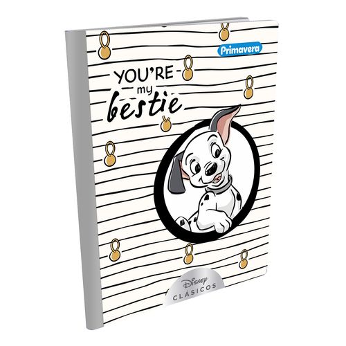 Cuaderno Cosido  101 Dálmatas 101 Dálmatas You're my Bestie