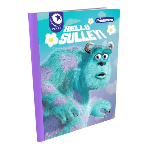 Cuaderno Cosido  Monster Inc. Fluffy Monster Inc Hello Sulley!