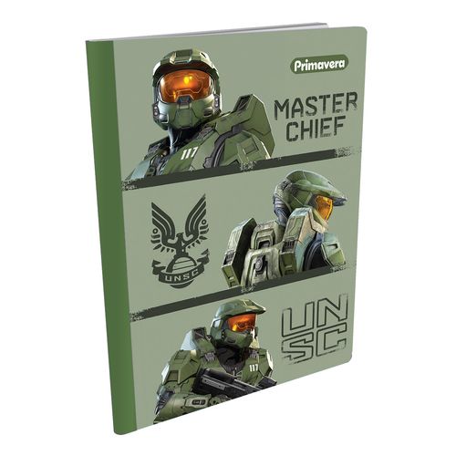 Cuaderno Cosido  Halo Master Chief UNSC
