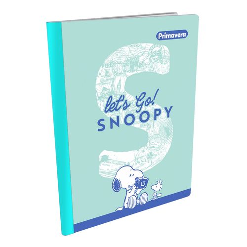 Cuaderno Cosido  Snoopy Let's Go!