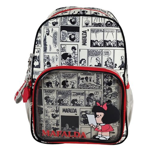 Morral  Mafalda Juvenil Mujer Transparente Lectora