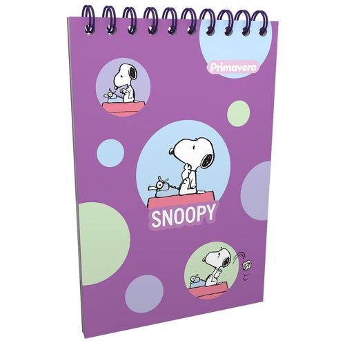 Cuaderno Vertical  Snoopy Escritor