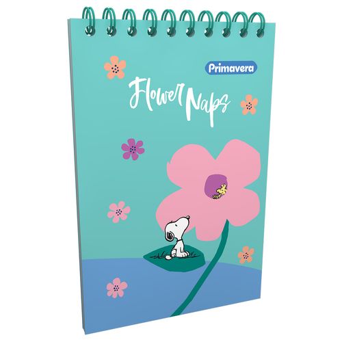 Cuaderno Vertical  Snoopy Flower Naps