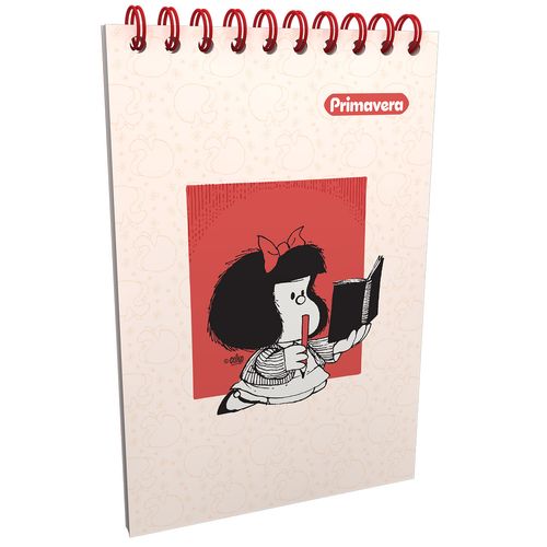 Cuaderno Vertical  Mafalda Escritora