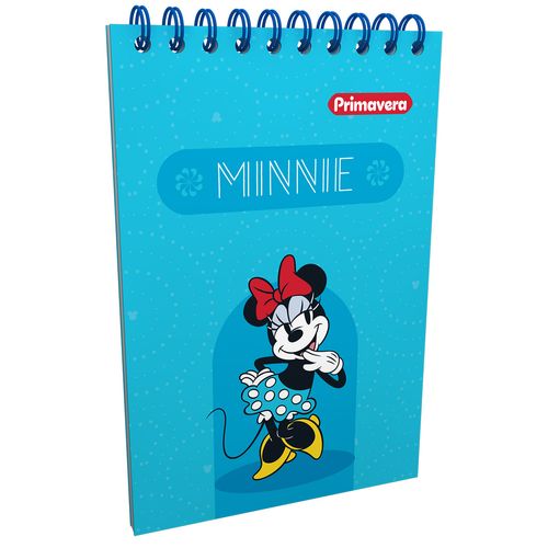Cuaderno Vertical  Minnie Mouse Azul