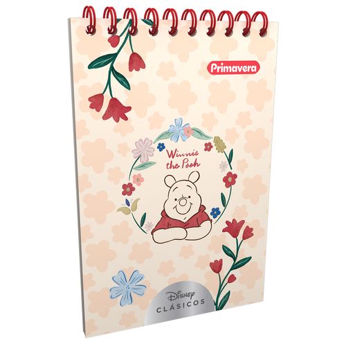 Cuaderno Vertical  Winnie Pooh Floral